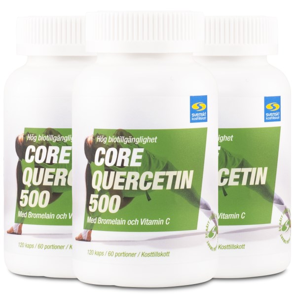 Core Kversetiini 500, 360 kapselia