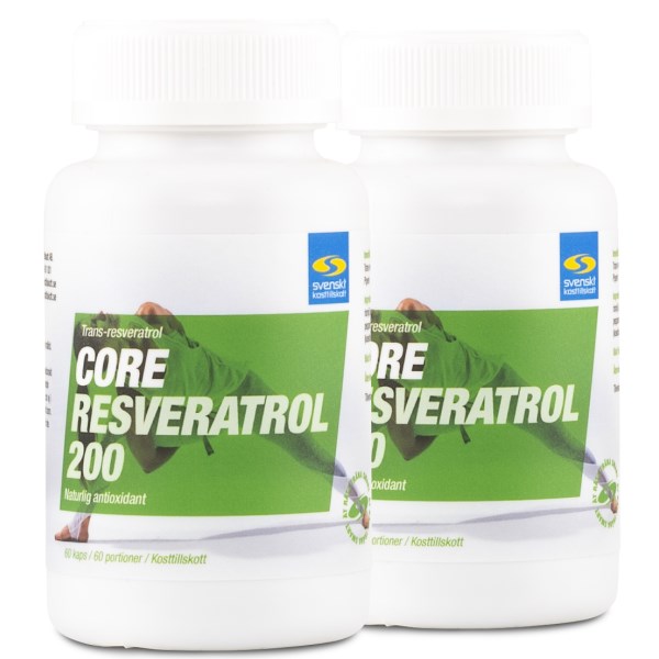 Core Resveratrol 200, 120 kapselia