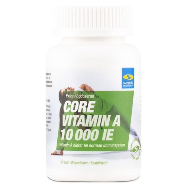 Core A-vitamiini 10000 IE, 90 tablettia
