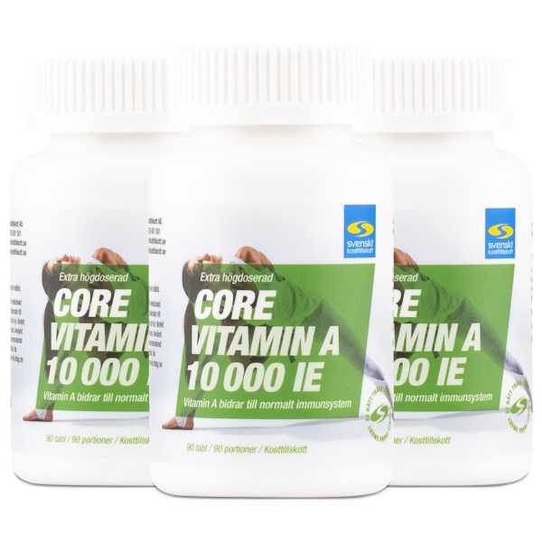 Core A-vitamiini 10000 IE, 270 tablettia