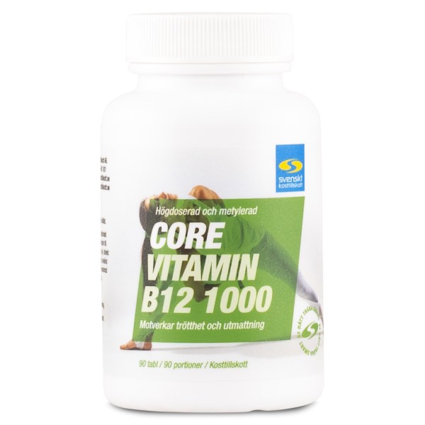 Core B12-vitamiini, 90 tablettia