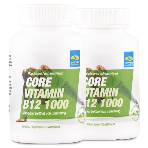 Core B12-vitamiini, 180 tablettia