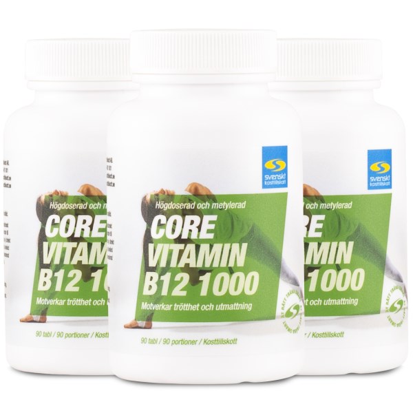 Core B12-vitamiini, 270 tablettia