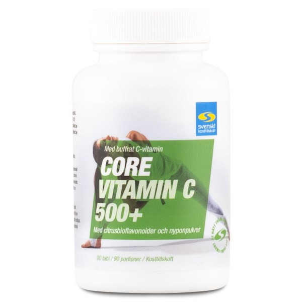 Core Vitamin C 500+, 90 tablettia