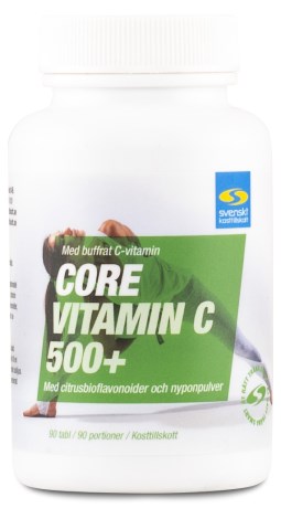 Pienoiskuva Core Vitamin C 500+, 90 tablettia