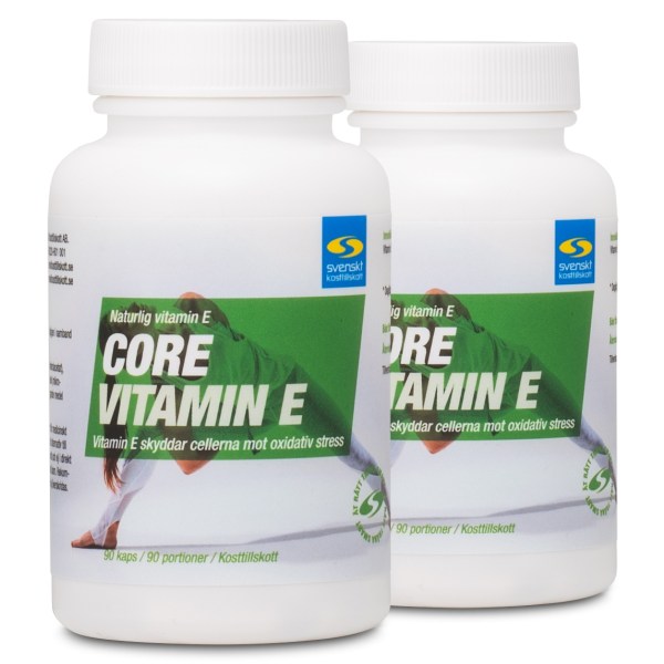 Core Vitamin E, 180 kapselia
