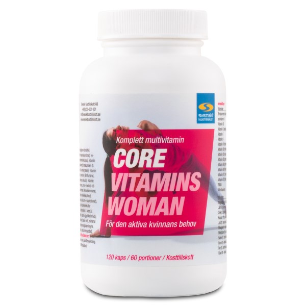 Core Vitamins Woman, 120 kapselia
