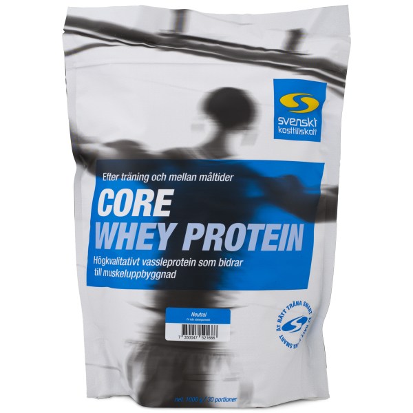 Core Whey Protein, Maustamaton *Ei makeutusaineita*, 1 kg
