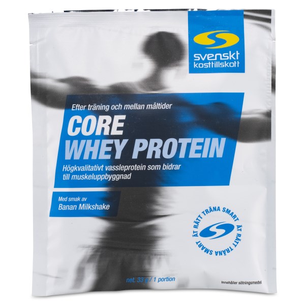 Core Whey Annospussit, Banaani Pirtelö, 33 g