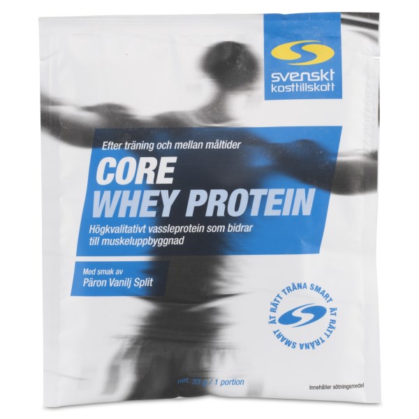 Core Whey Annospussit, Päärynä Vanilja Split, 33 g