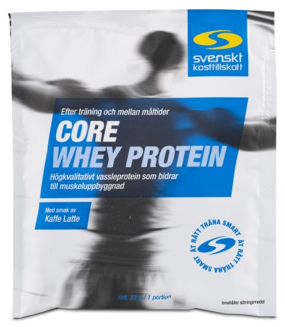 Pienoiskuva Core Whey Annospussit, Kahvi Latte, 33 g
