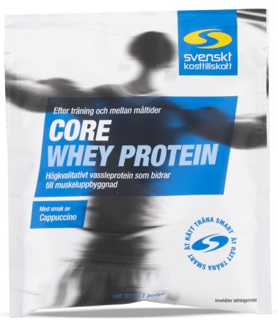 Pienoiskuva Core Whey Annospussit, Cappuccino, 33 g