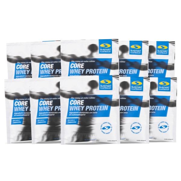 Core Whey Annospussit, Cappuccino, 10-pack