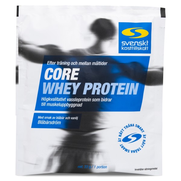Core Whey Annospussit, Mustikkaunelma, 33 g