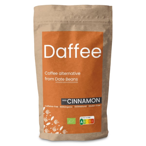 Daffee Koffeinfritt Dadelkaffe, Kaneli, 250 g