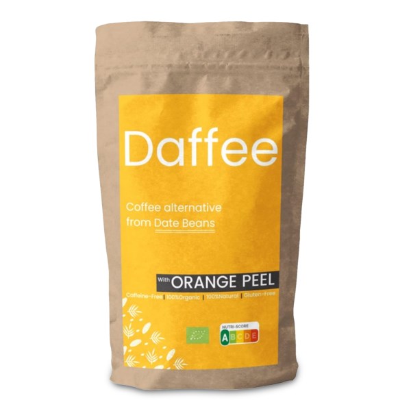 Daffee Koffeinfritt Dadelkaffe, Appelsiininkuori, 250 g