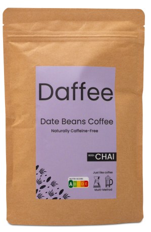 Pienoiskuva Daffee Koffeinfritt Dadelkaffe, Chai, 250 g