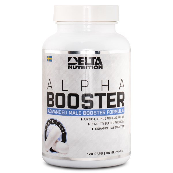 Delta Nutrition Alpha Booster, 120 kapselia