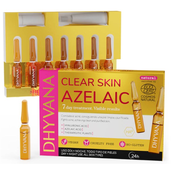 Dhyvana Clear Skin Azelaic, 7 x 2 ml
