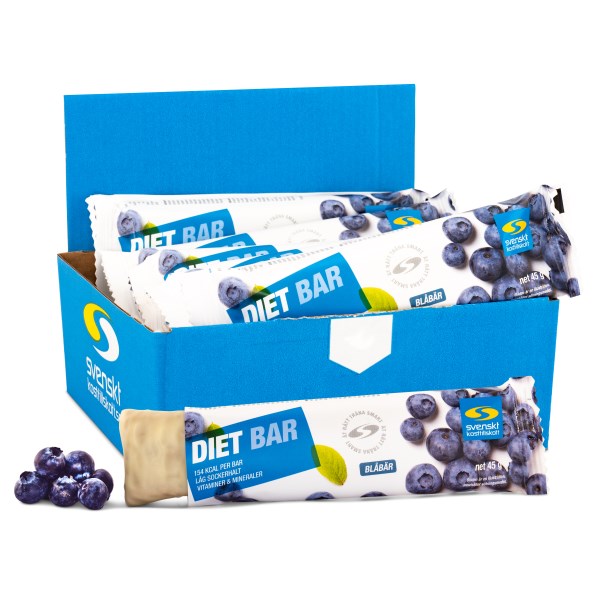 Diet Bar, Mustikka, 12 kpl