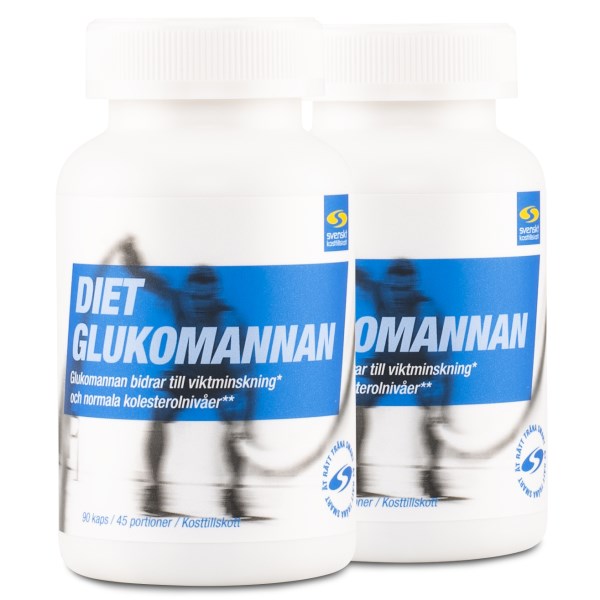 Diet Glukomannani, 180 kapselia