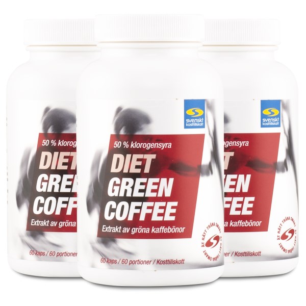 Diet Green Coffee, 180 kapselia