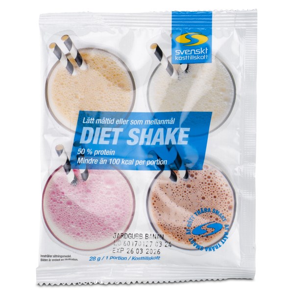 Diet Shake Annospussit, Mansikka & banaani, 28 g