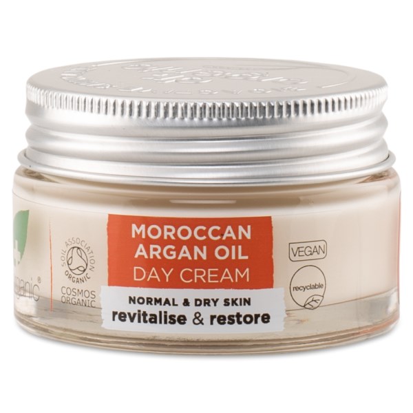 Dr Organic Arganöljy Päivävoide, 50 ml