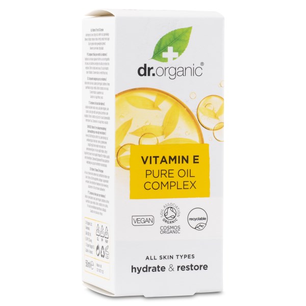 Dr Organic E-vitamiini Öljy, 50 ml
