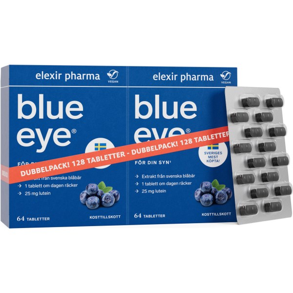 Elexir Pharma Blue Eye, 128 tablettia
