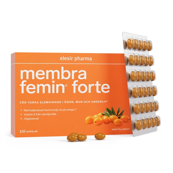 Elexir Pharma Membra Femin Forte, 120 kapselia