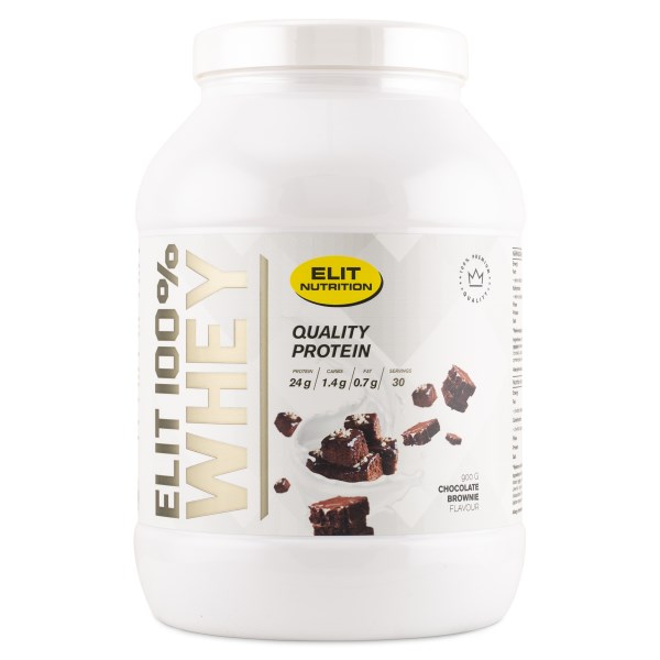 ELIT 100% Whey, Suklaa Brownie, 900 g