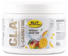 Pienoiskuva ELIT CLA+L-Carnitine Powder, Mango, 180 g