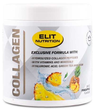 Pienoiskuva ELIT Collagen Powder, Ananas, 300 g