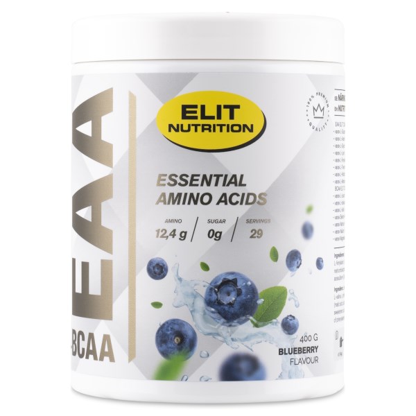 ELIT EAA+BCAA Elektrolyytit, Mustikka, 400 g