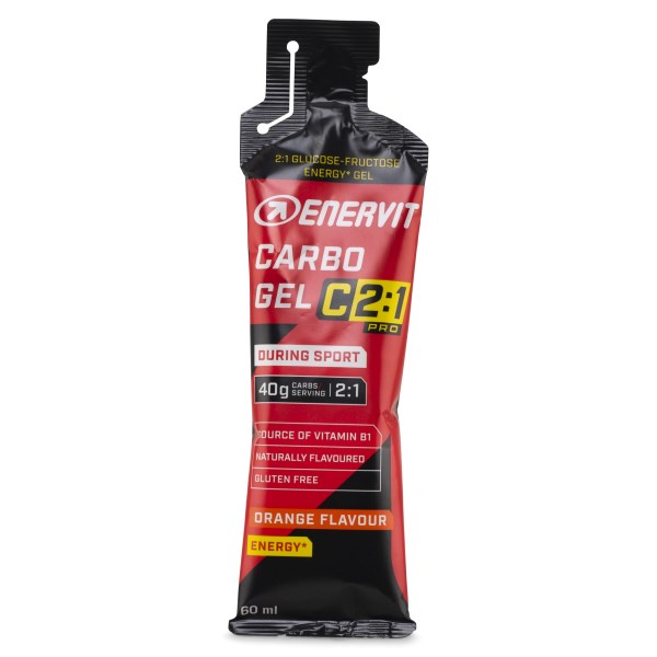 Enervit C2:1 Carbo Gel, Appelsiini, 60 ml