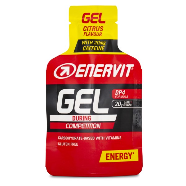 Enervit Sport Caffeine Gel, Sitruuna, 25 ml