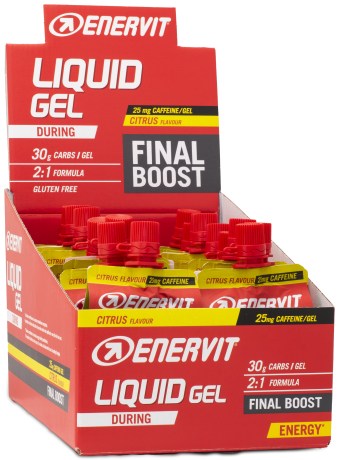 Pienoiskuva Enervit Sport Competition Liquid, Sitrus, 18-pack