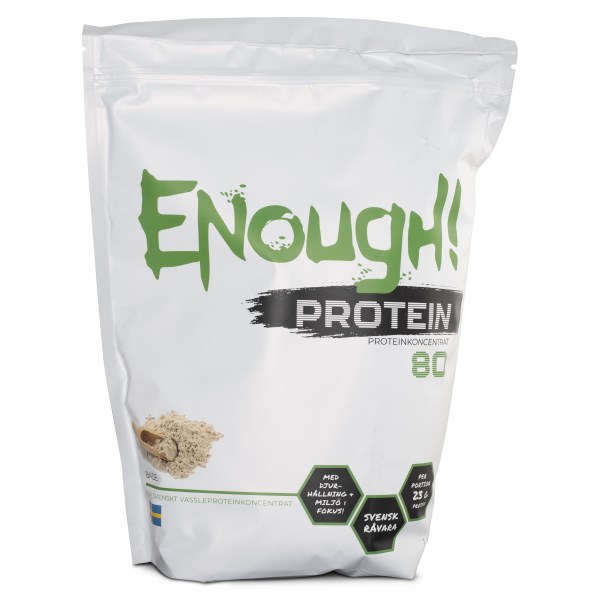 Enough Proteiinijauhe, Maustamaton, 1 kg