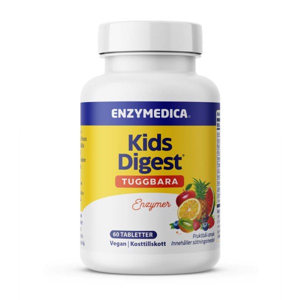 Enzymedica Digest Kids Chewable, 60 tablettia