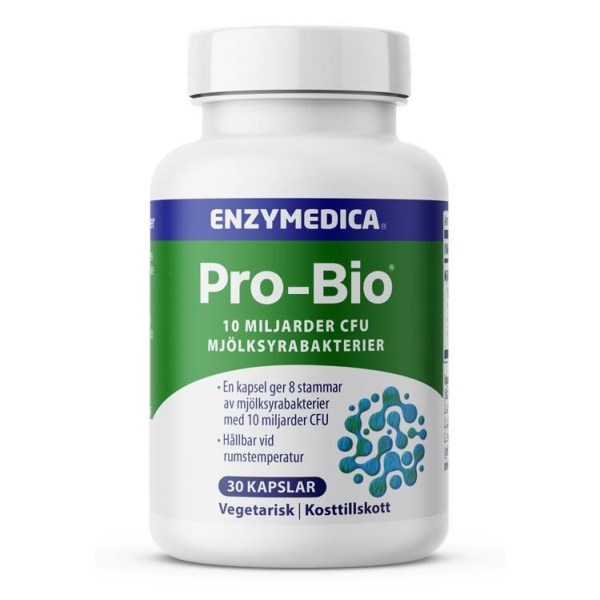 Enzymedica Pro-Bio, 30 kapselia