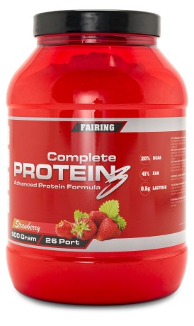 Pienoiskuva Fairing Complete Protein 3, Mansikka, 900 g