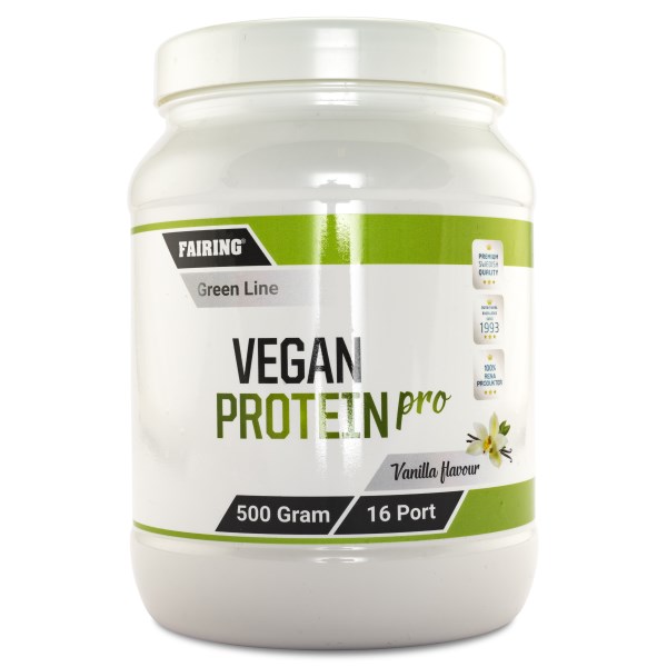 Fairing Vegan Protein Pro, Vanilja, 500 g