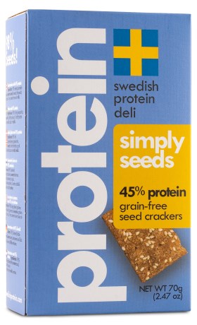 Pienoiskuva Fj�llbergets Bageri Swedish Protein Deli, Simply Seeds, 60 g