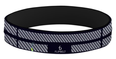Pienoiskuva FlipBelt Zip Reflective, S, Musta