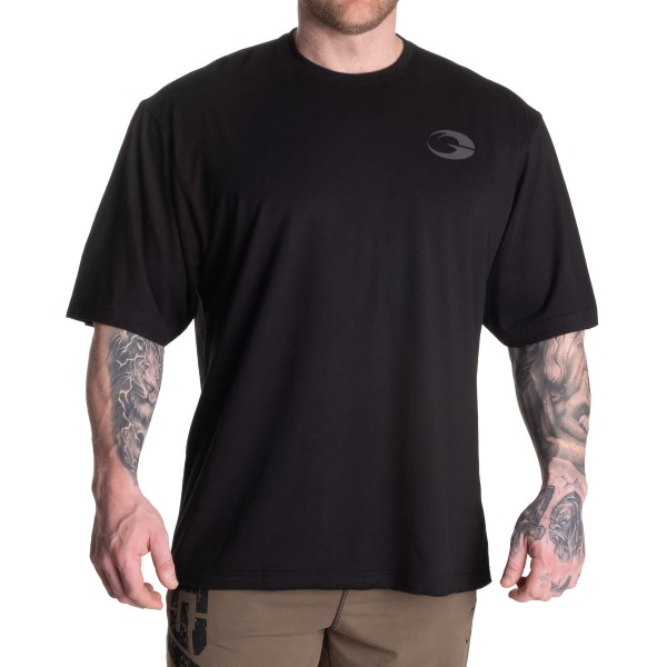 Gasp Division Iron Tee, M, Musta