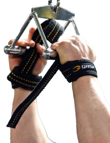 Pienoiskuva Gasp Lifting Straps, Musta