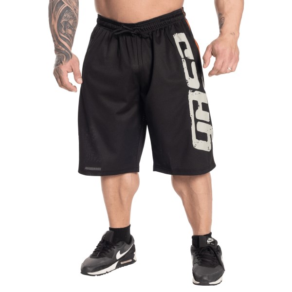 Gasp Pro Mesh Shorts, XXL, Musta