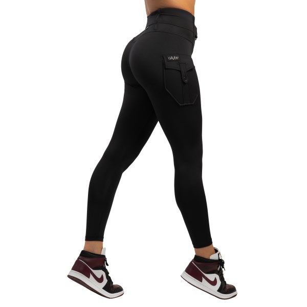 Gavelo Cargo Leggings, L, Musta