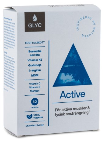 Pienoiskuva Glyc Active, 80 tablettia